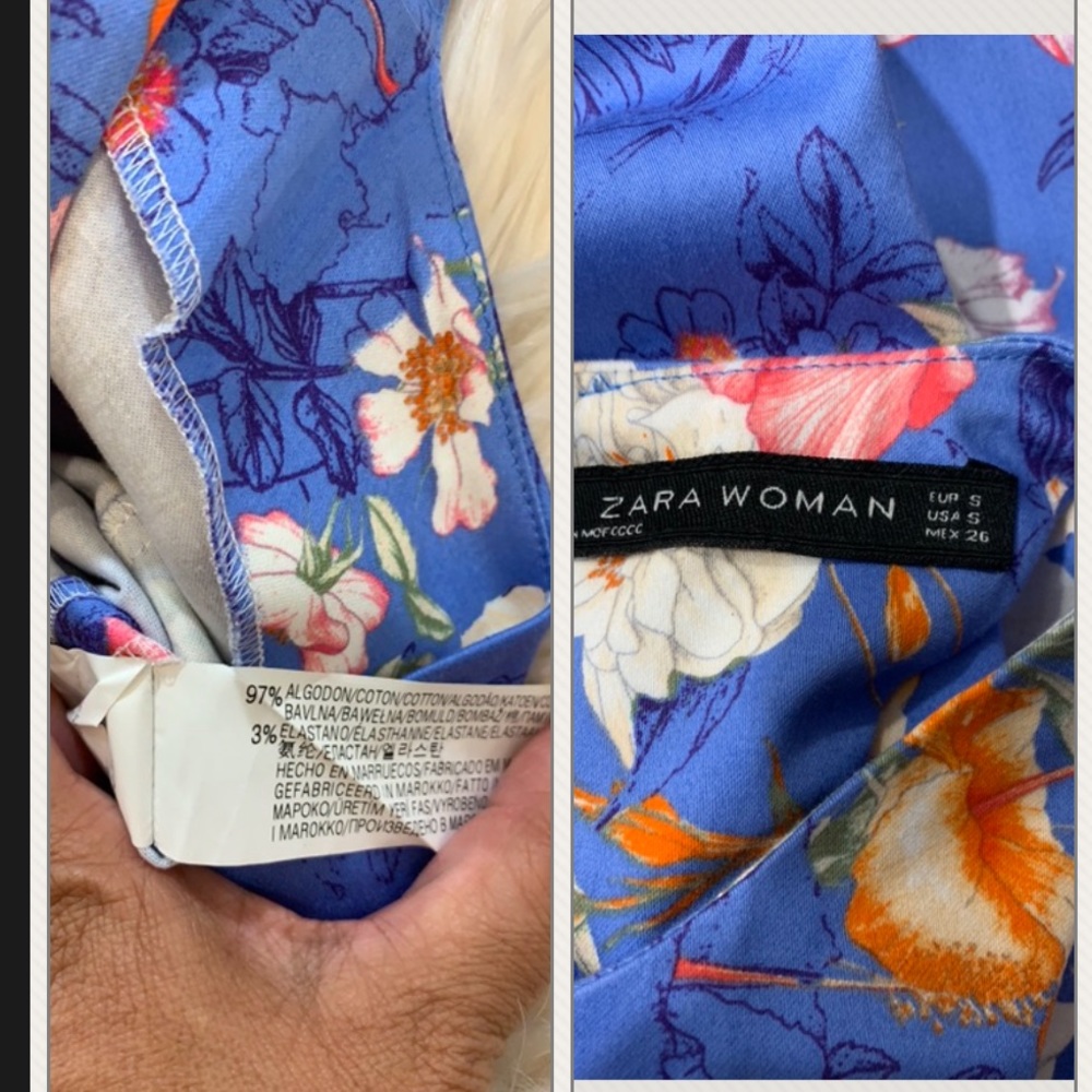 Zara Woman Dress-b8 - Picture 8 of 8